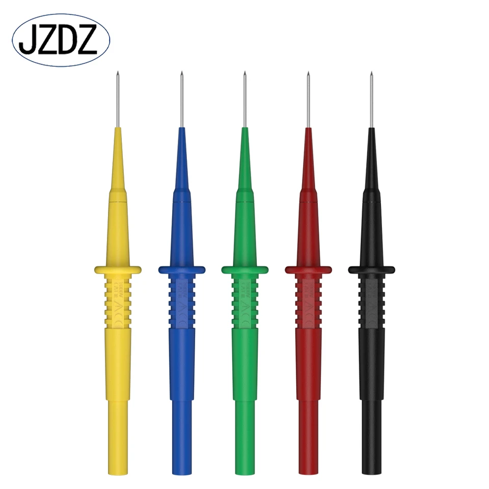JZDZ 5ks testovací kolík 1 mm testovacia sonda TIPS ELEKTRICKÝ KONEKTOR 4 mm ženský banánový zástrčka Multimetrová ihla J.30011