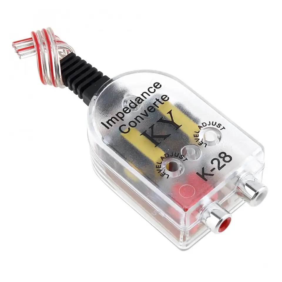 K-28 Doub Oil Transformer RCA Subwoofer Vysokofrekvenčný až nízkofrekvenčný prevodník s linkou 82 mm