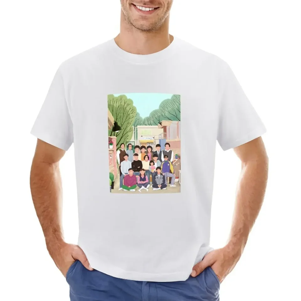 K-Drama Odpoveď 1988 Tričko Tričky Grafické košele Customs Design Your Own Mens Tirs Pack