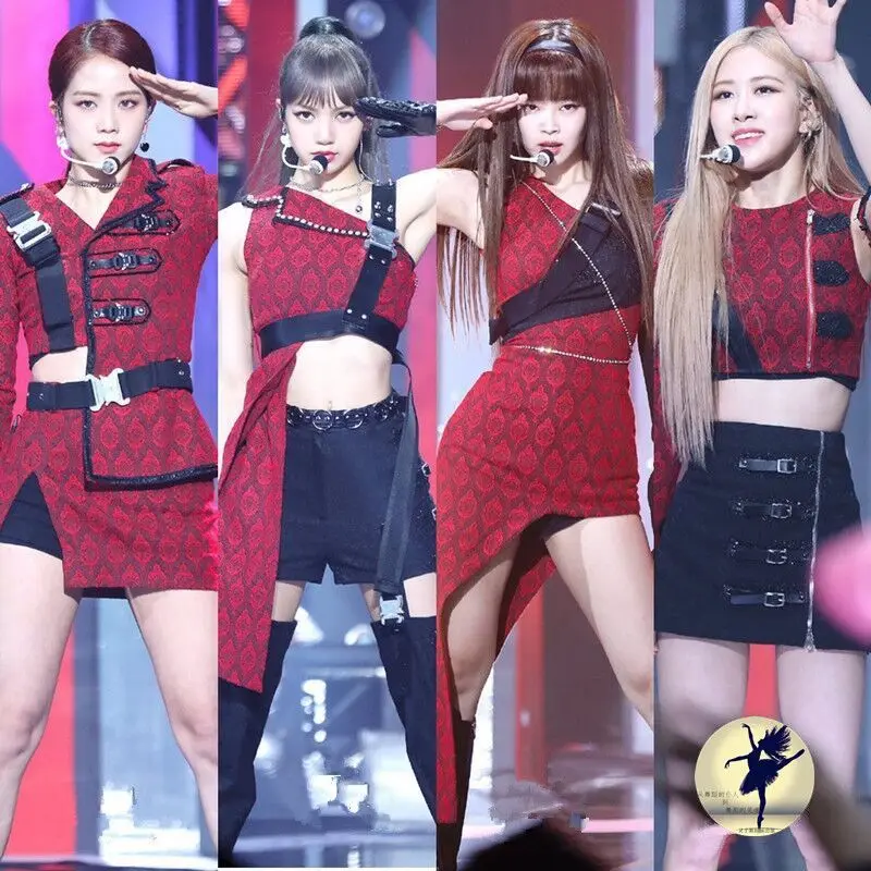K-pop speváčka Outfits Kórejský idol koncertný pódium Performance Clothing Ženy Jazz Dance kostým y2k hip hop tanečné oblečenie JL5742