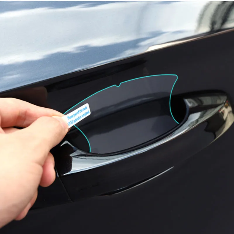 K rukoväte automobilu Ochranná fólia 3D CAPE pre Toyota Prius Camry Corolla chr C-HR RAV4 Land Cruiser Prado Keychain
