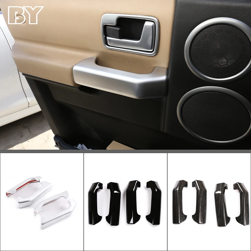 K rukoväti interiérových dverí automobilu TRIST Cover For Land Rover Discovery 3 LR3 2004-2009 Automatické interiérové ​​doplnky