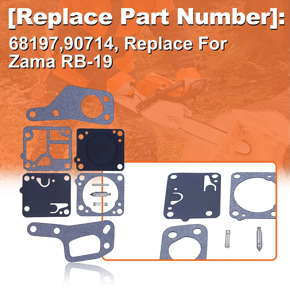 K1- MDC Carburetor Repair Rebuild Kit pre Walbro MDC Series Carburetor McCulloch Power Mac 6 a 6a K1- MDC CARB