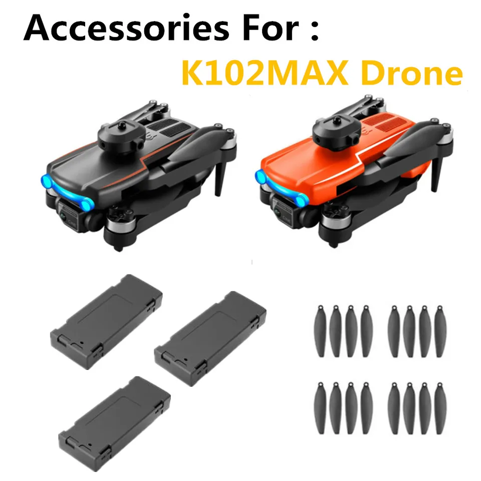 K102max Dronské príslušenstvo batéria / vrtuľový javorový list / Použitie pre K102 max