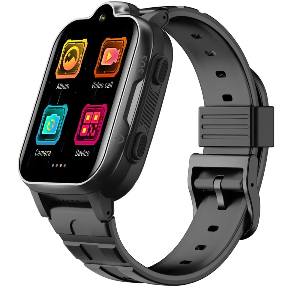 K15 4G Detský telefónny telefón - GPS, Tracker, SOS. HD videohovor s dotykovou obrazovkou nepremokavá. Inteligentné pre deti. Pokročilé funkcie.