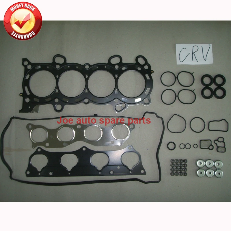 K24A1 K20A3 K20A4 K20Z2 MOTORA PLNÁ Sada tesnenia pre Honda Civic CR-V CRV Integra Accord 1998CC 2.0L 2354CC 2.4L 01- 50229500