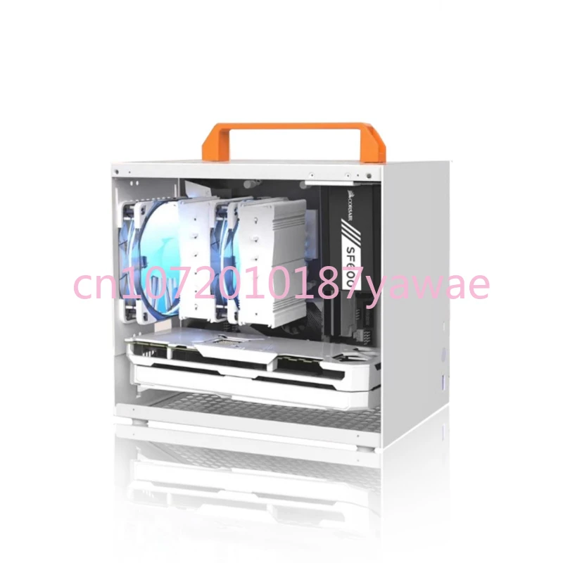 K66/K77/K88 prenosný prenosný prenosný mini pracovný počítač ATX Power Small Host Box ITX