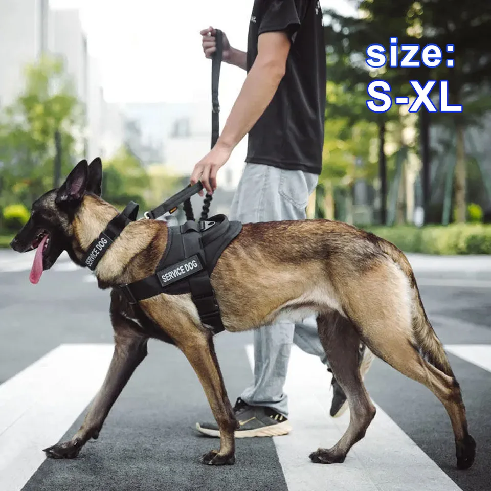 K9 nastaviteľný taktický postroj pre psov, pre nemecký ovčiak, buldog Malinois, odolná výcviková vesta pre domáce zvieratá, hrudník