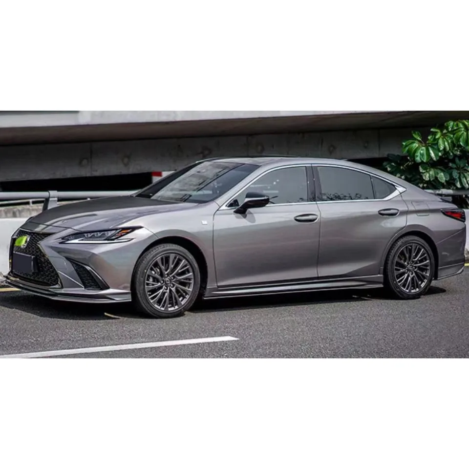 Kad karosérie automobilu pre auto pre Lexus ES300 2018-2021 Medzi bočné sukne predné pery Zostava spojlera zadných pery pre diely lexus auta