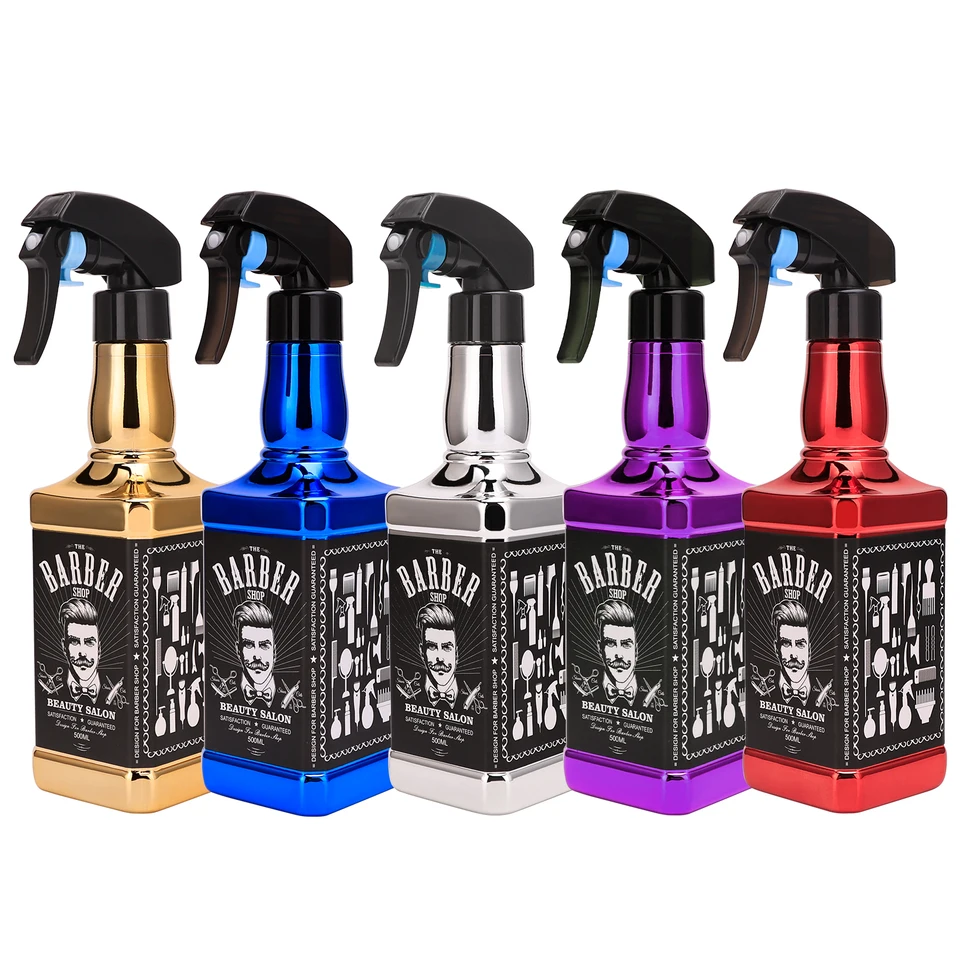 Kaderné kadernícke kaderníctvo Salon Salón holičstvo Kaderové náradie Voda Retro Whisky Oil Hlava zalievanie náradie