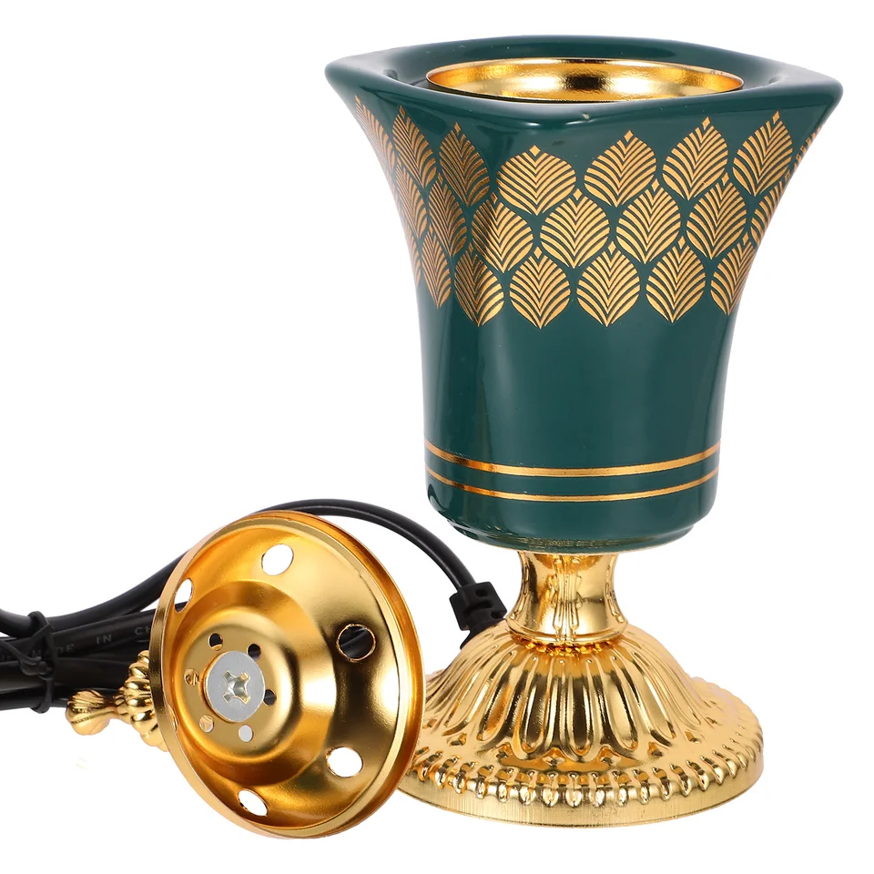 Kadidlo horák elektrický cenzúru prenosný retro ornament Aróm