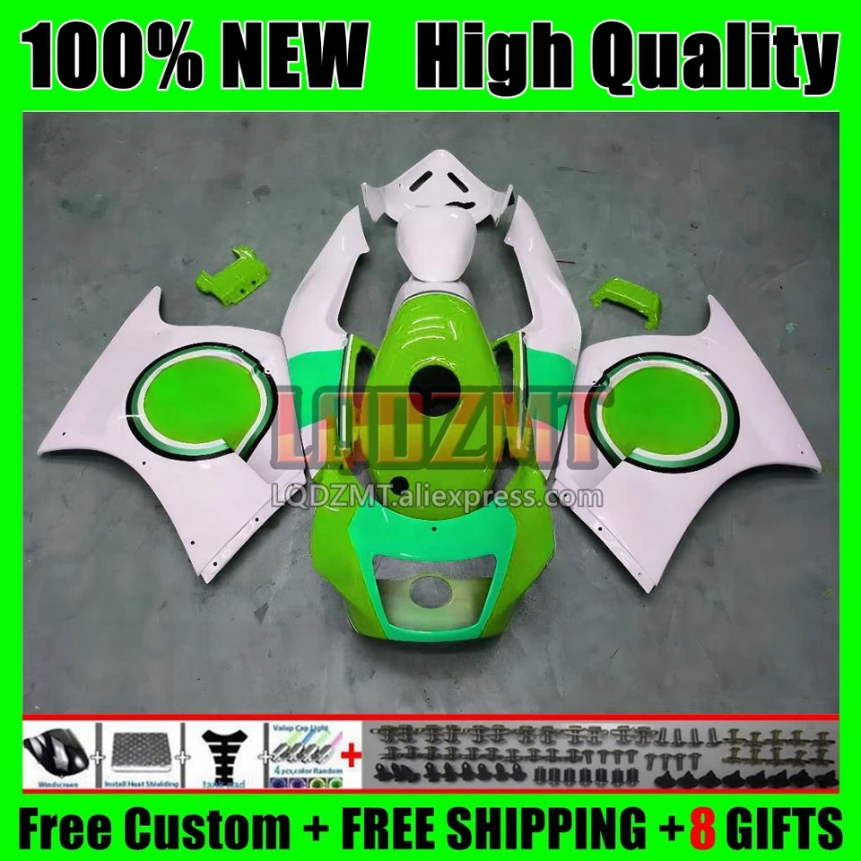 Kady pre Suzuki SAPC RGVT-25 RGV-250 Lucky Green VJ23 97 98 10NO.160 VJ 23 RGVT250 RGV250 RGV RGVT 250 CC 1997 1998 Fairing