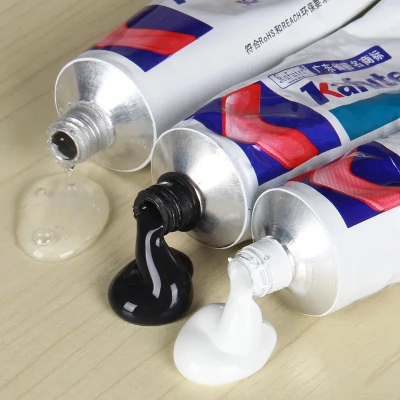 Kafuter Silikón Industrial Adhesive Glue Transparentné guma K-704 705 704B RTV Silikónová preprava zadarmo 45g biely Balck Epoxy