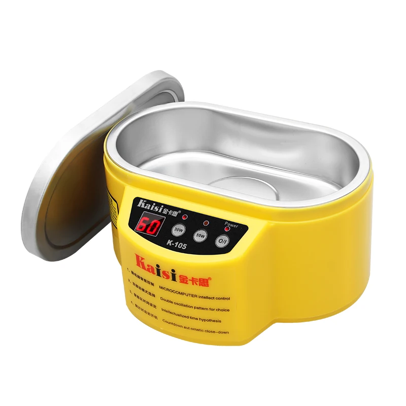 Kaisi ultrazvukový čistič K-103 K-105Pro NT-285PRO NT-628+ pre náradie na opravu základných dosiek mobilných telefónov TWEEZERS ČASŤ