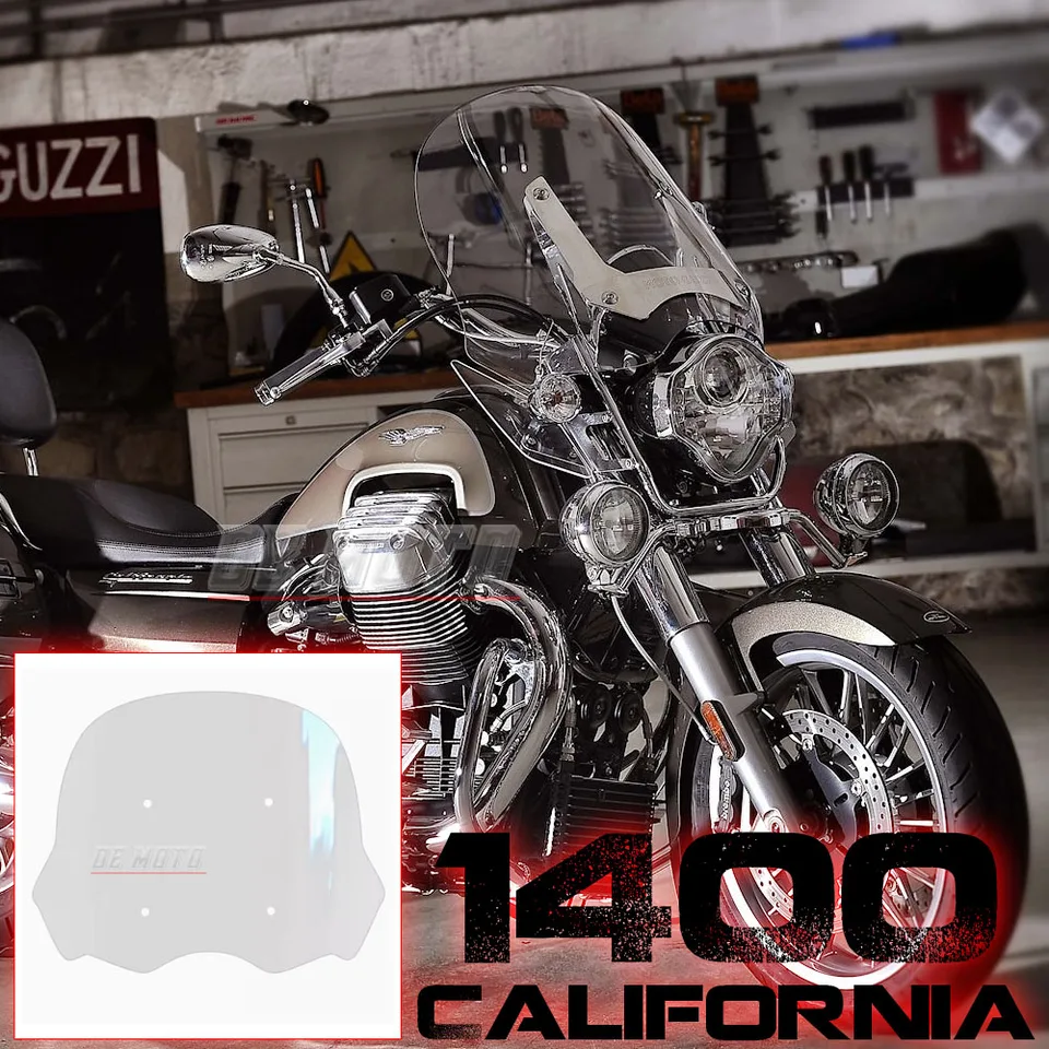 Kalifornia 1400 predné čelné sklo dodatočne dodatočne príslušenstvo čelného skla pre Kalifornia 1400 Touring Zvýšenie čelného skla