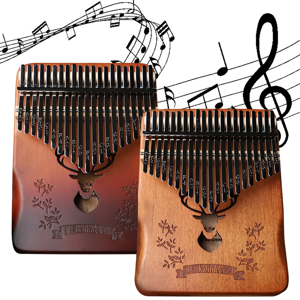 KALIMBA 21 KEYS Professional Thumb Piano Medzi patrí prepravy tašky naladenie kladiva prenosný mbira prstový klavírny darček