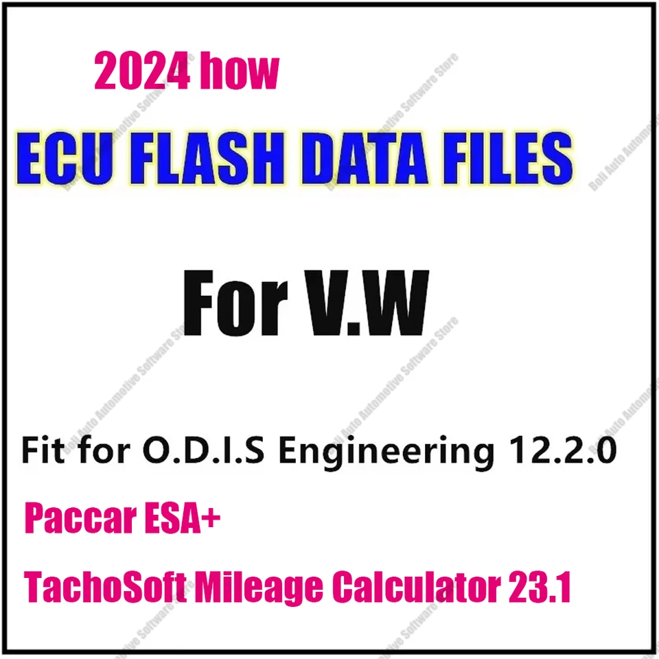 Kalkulačka Tachosoft 23.1+ odomknite PACCAR ESA+najnovší softvér ODIS-E V12.2.0+Firmvér ECU FlashDaten