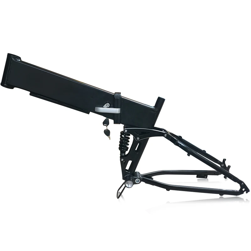 Kalosse Full Suspension Elektrický rámec E Bike Skladací ráme