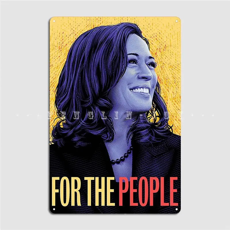 Kamala Harris Metal Sign Pub Garage Club Personalizovaný plagát plagátu plagát
