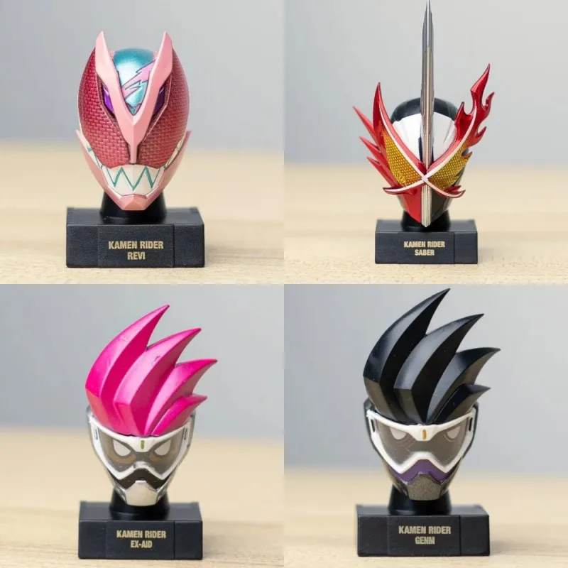 Kamen Rider Mini Head Mask Originálny mierka História Anime Active Action Action Figure Hračky