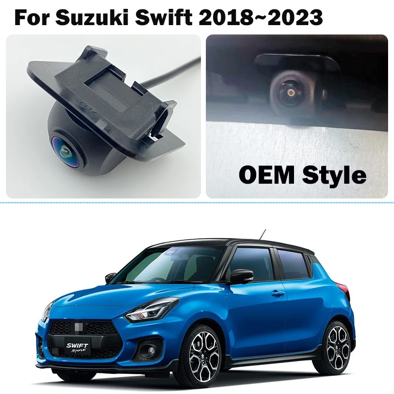Kamera zadné zobrazenie automobilov pre Suzuki Swift 2018 2019 2020 2021 2022 2023 OEM Originálny továrenský displej C5P Adapter Kábel Kábel