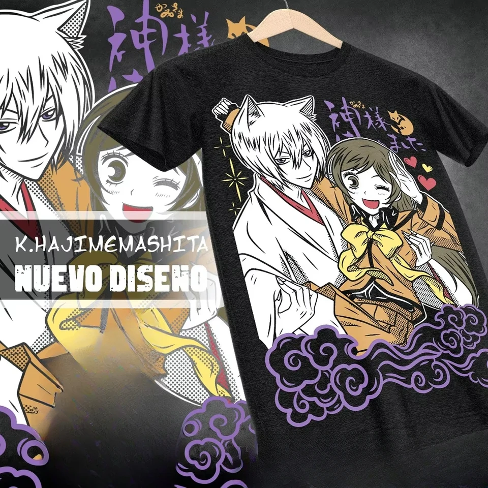 Kamisama Kiss Tomoe T tričko pánske 100% bavlnené tričká pre ženy pre ženy oblečené gotické harajuku y2k top