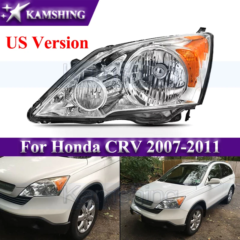 Kamshing v USA Verzia predného nárazníka pre Honda CRV 2007-2011 Predné svetlo svetlo svetla Light Light Light Light