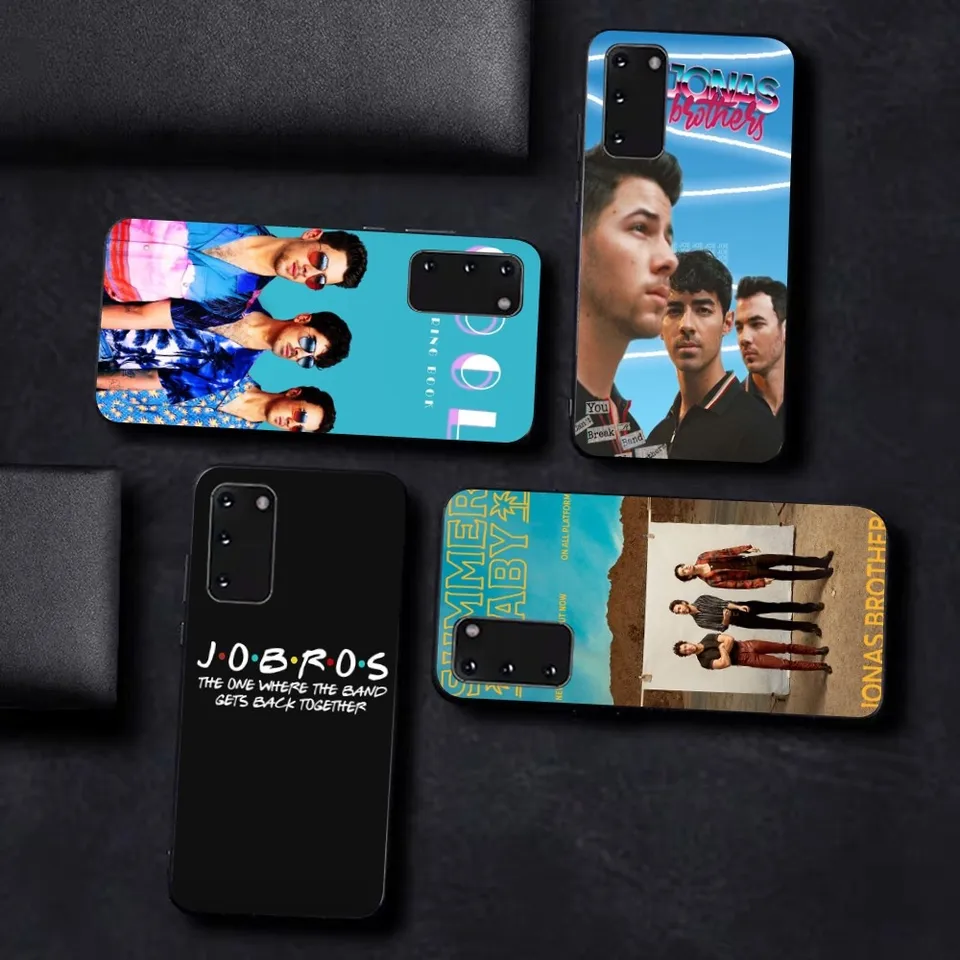 Kapela J-Jonas B-Brothers Telefón pre Samsung S 9 10 20 22 23 233 30 24 Plus Lite Ultra Fe S10lite Fundas