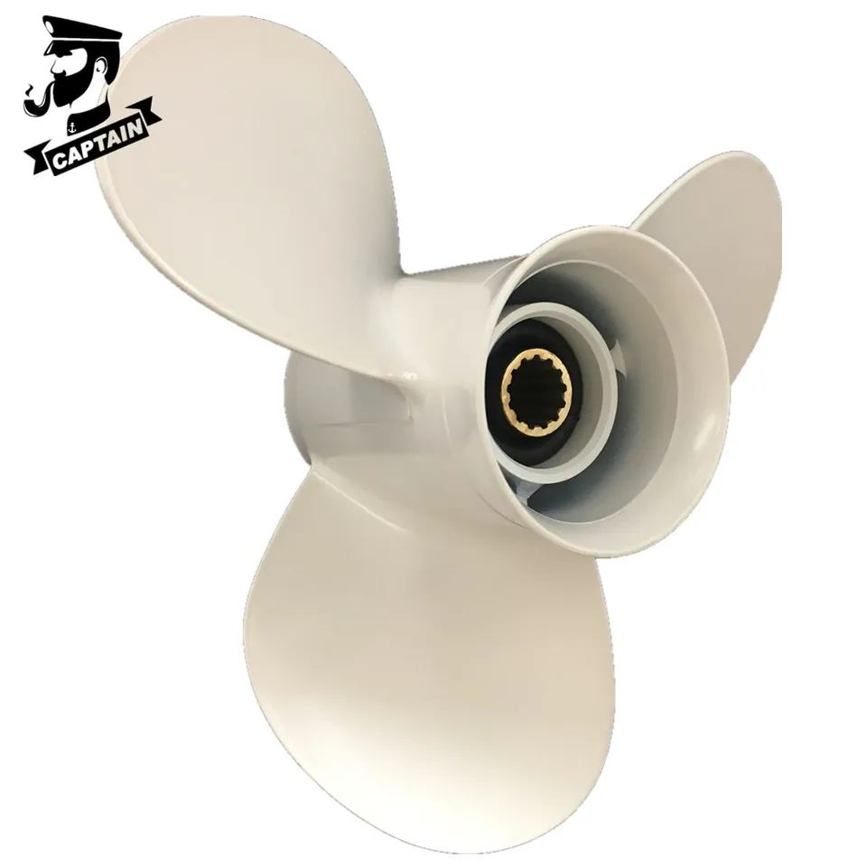 Kapitán PREDAJ 11 1/8X13-G 69W-45945-00-EL FIT YAMAHA OUTBOWE MOTOR 48HP 48HP 50HP 55HP F30 F40 F50 F60 Hliníková 13 Spline