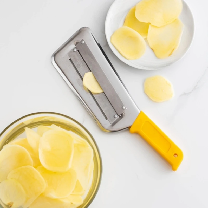 Kapredner s dvojitým čepeľou Planovač zeleninový grater nôž Nôž na krájanie handslicer manuálny kapus