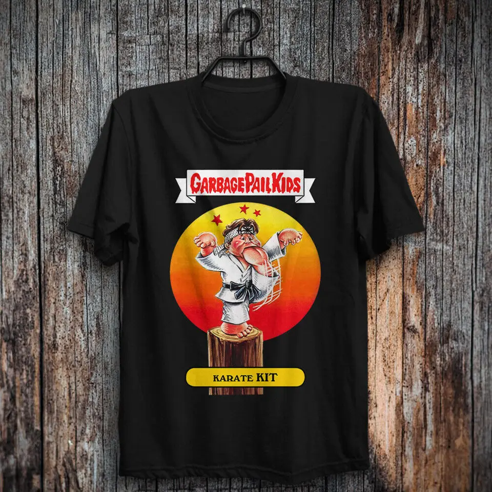 Karate Kid X Garbage Pail Kids tričko Daniel Larusso Adam Bomb Captain Spauling