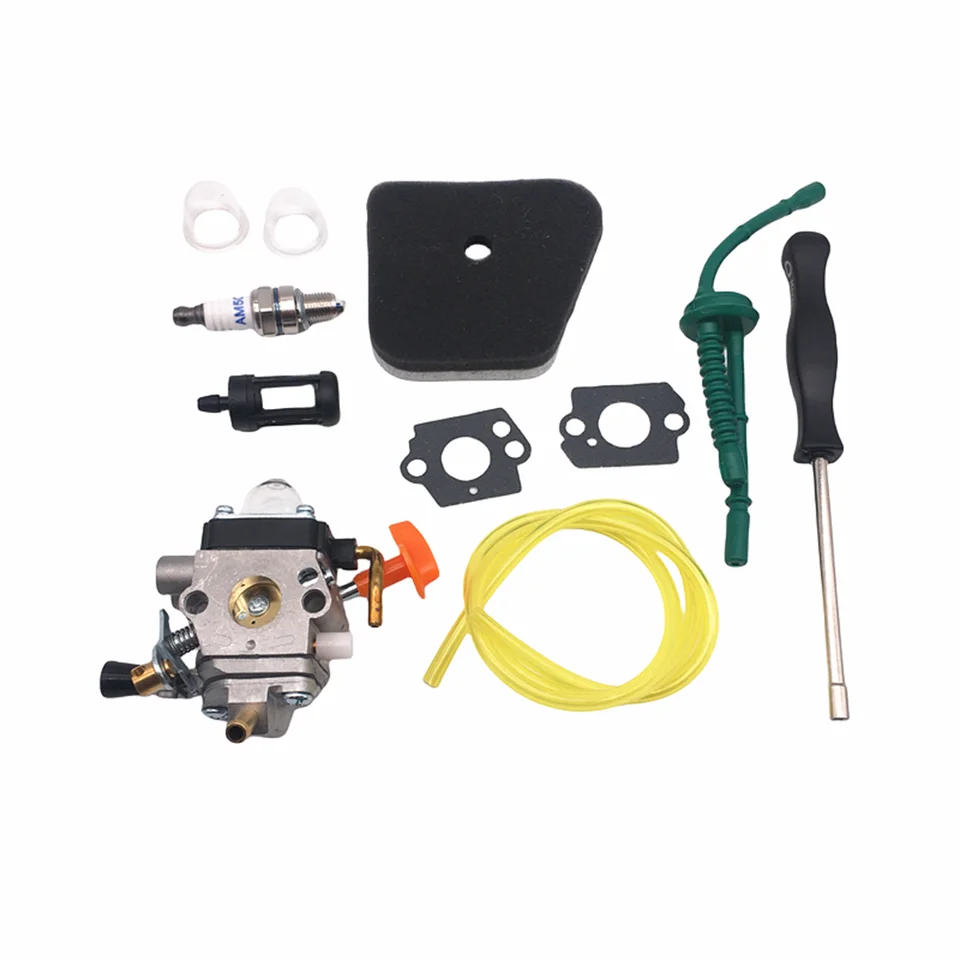 Karburátor pre stihl fs87 fs90 fs100 carb fit c1q-s173 S176 FS110 KM110 FS130 KM130 HT130 TRISMER SURPET Part ZAMA