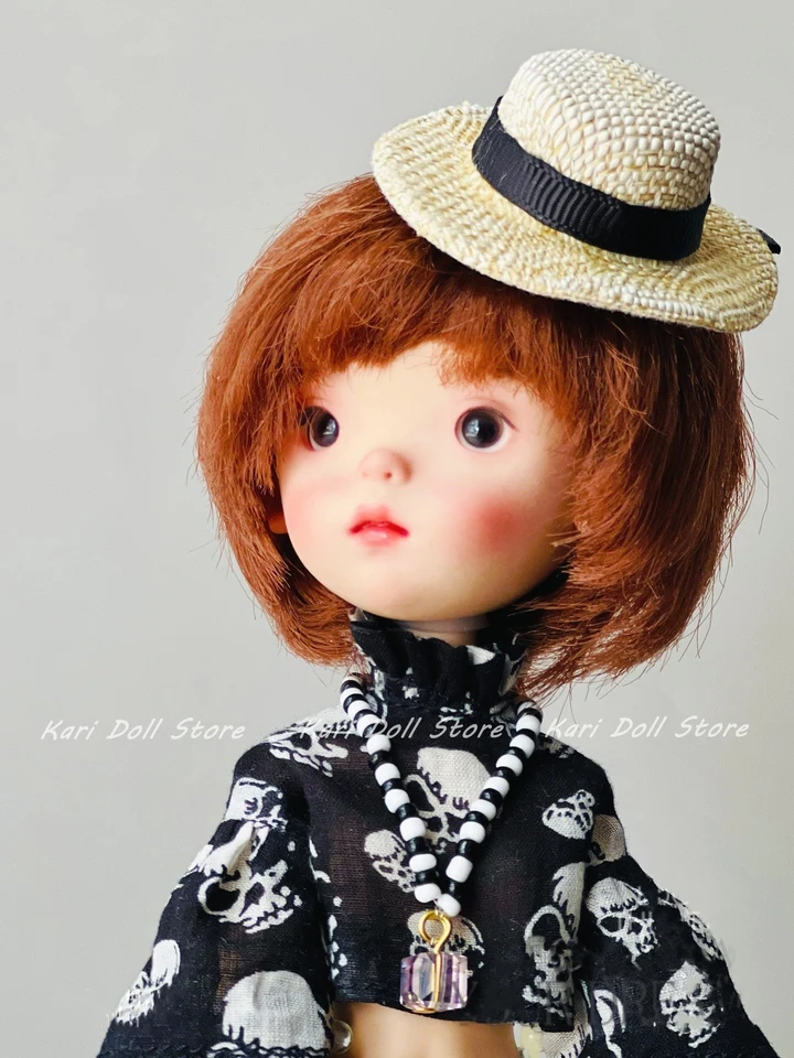 Kari Doll Clothes and Sukne 2025 Čiernobiela séria dám a bábiky pre bábiku Lannazz Landoudou