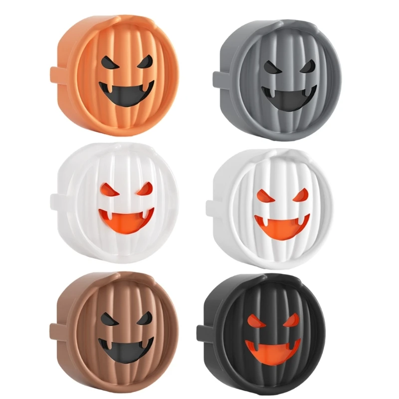 Karikatúra detská bezpečnostná výstupná krytňa 2 Hrot Eu Socket Plug Cover Halloween tematická elektrická zásuvka strážca