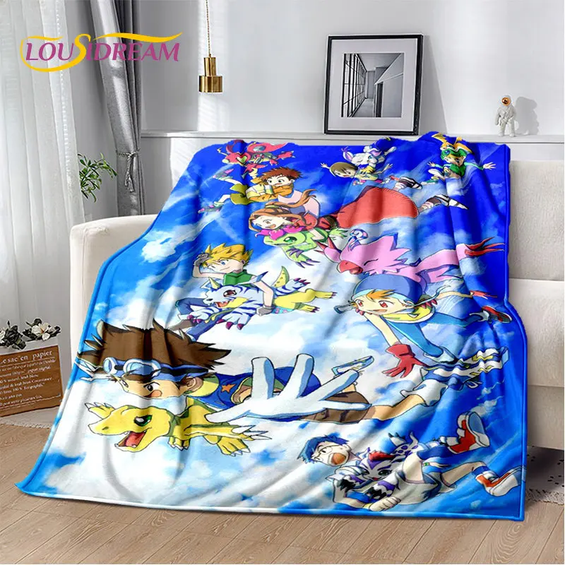 Karikatúra Digimon Adventure Area Koberce Veľké, kobercové koberec pre obývaciu izbu Spálňa pohovka Decoration Decorácie, nekĺzavá podlahová rohož 3D