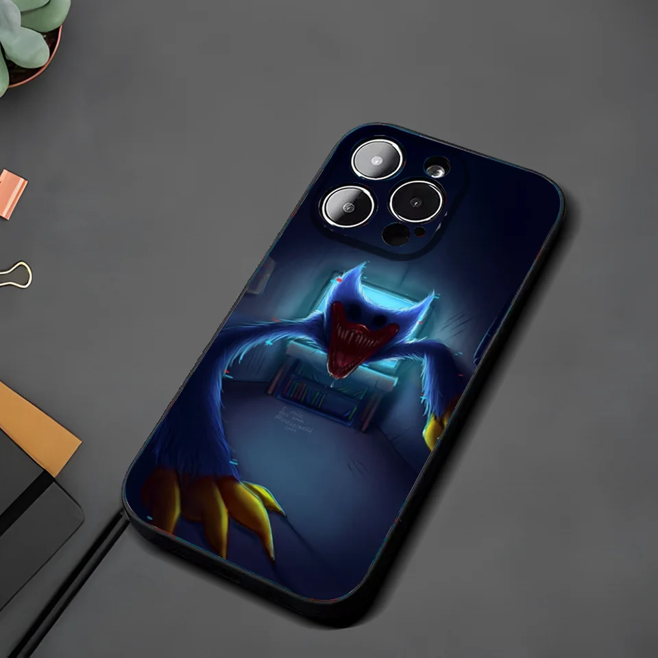 Karikatúra H-Huggys-W-Wuggys Telefón pre iPhone 15 11 13 14 Pro Max 7 8 Plus x xr xs Max SE2020 12Mini Cover Case Case