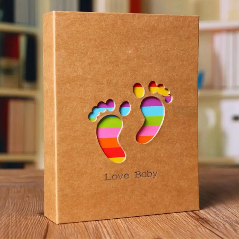 Karikatúra intersticiálne album 100 Photo Photo Creative Simple Family Photo Book Detská pamäť pamäť úložisko kniha Darček domov dekoráciu