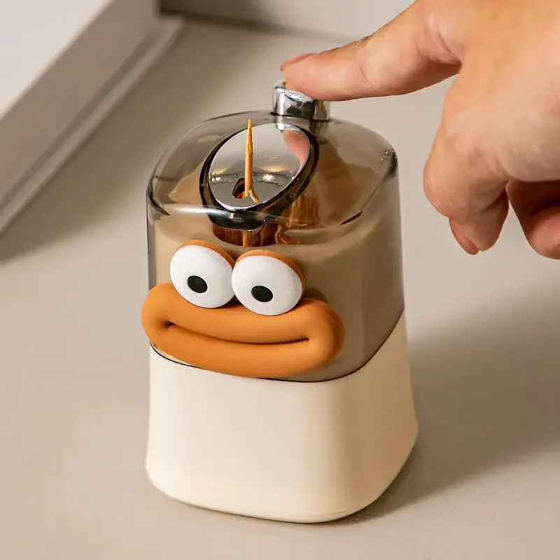 Karikatúra kreatívna špáradlo Storage Box Automatické vyskakovacie špáradlo krabičky Domov obýva