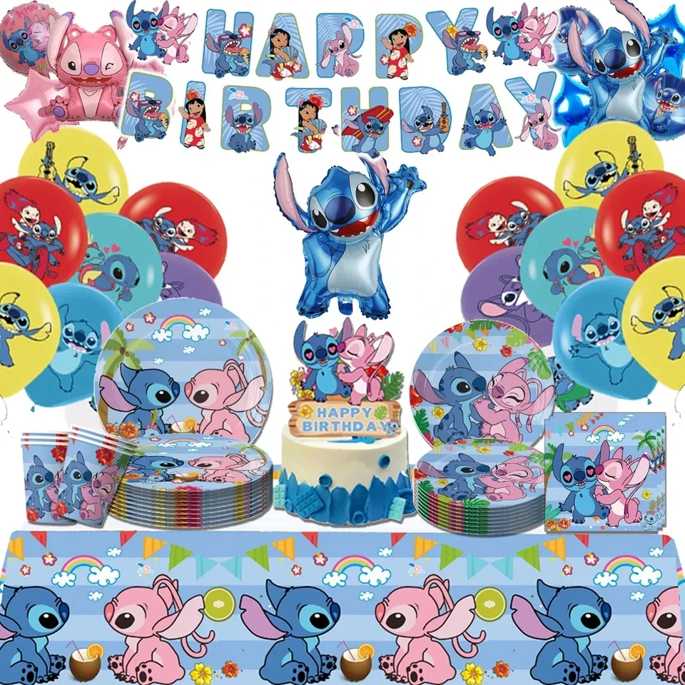Karikatúra Lilo & Stitch narodeninové oslavy
