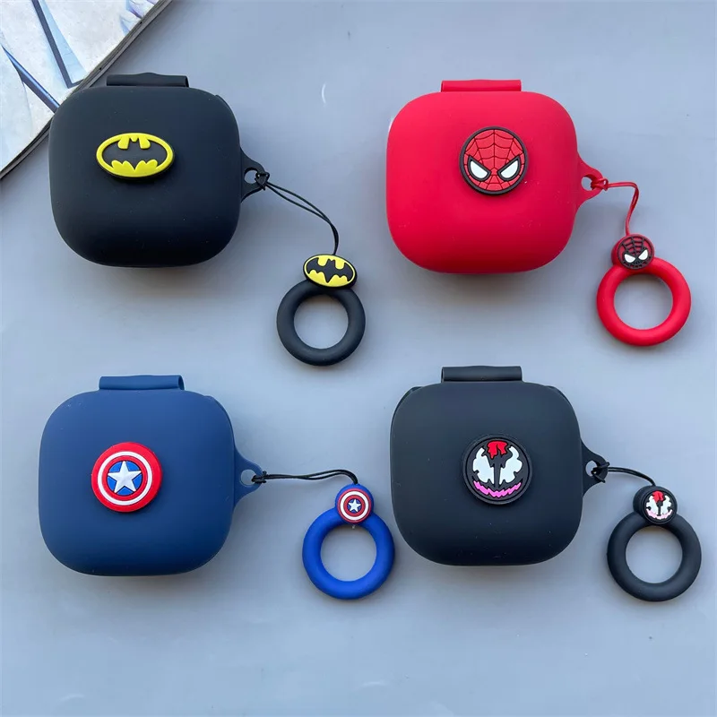 Karikatúra Marvel Batman pre slúchadlá pre Beats Fit Pro Case Soft Silikone Ochranný kryt pre Beats Fit Pro Funda