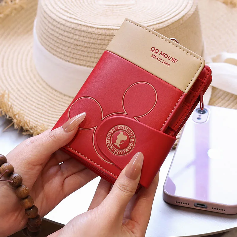 Karikatúra Mickey Design M5/A8 Rings Rings Plánovač Mini Techo s 15 mm Rings Organizátor Journey Denník Prenosný notebook Peňaženka