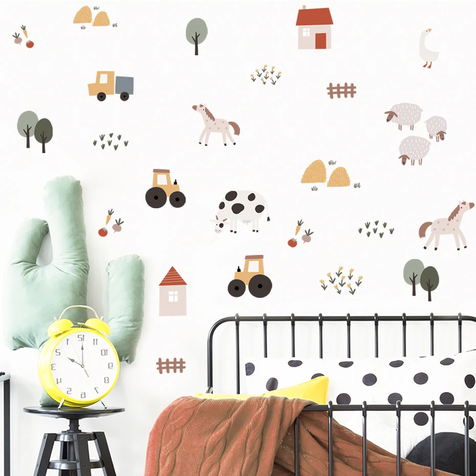 Karikatúra roztomilé kravy Farm Animal Auto Vodnota