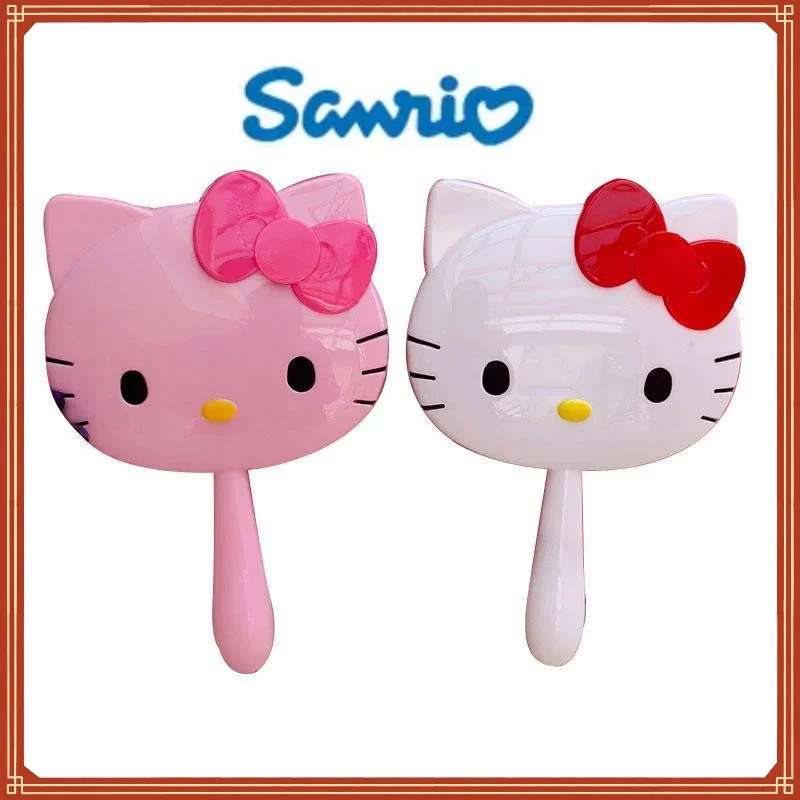 Karikatúra Sanrio Hellokitty ručné zrkadlo Girl Girl Heart Cat Make -up zrkadlo s make -upom zrkadlom dievčatko narodeniny darček