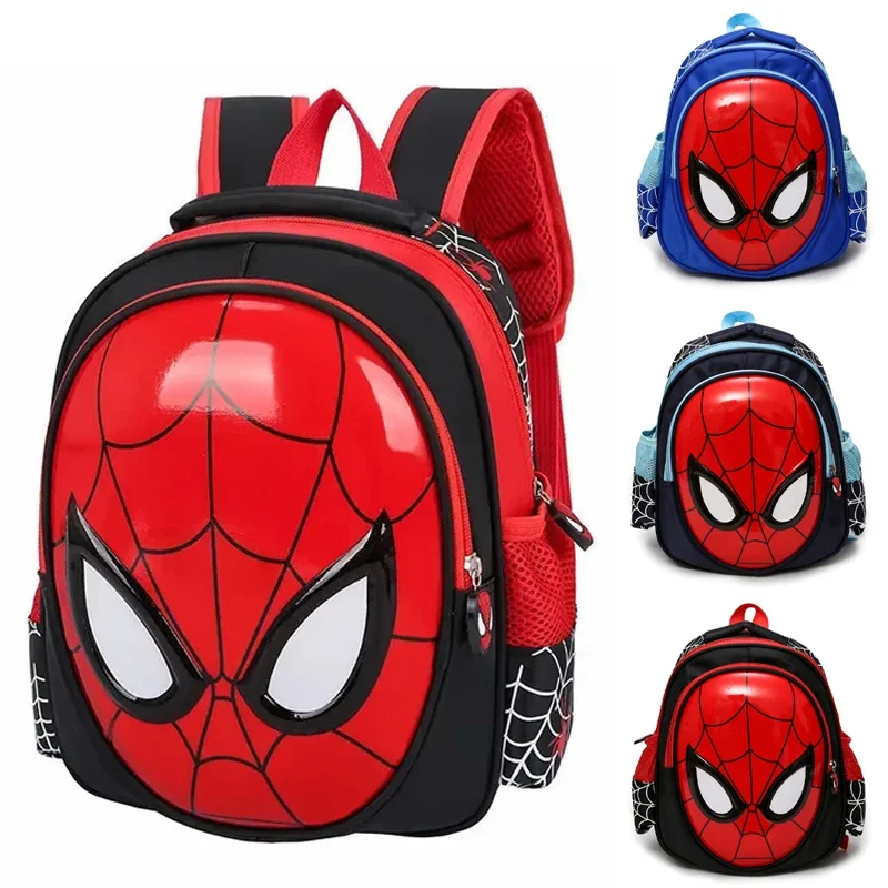 Karikatúra Spider Man School Bag 3D Stereo superhrdina vzorový batoh batoh pre deti materské školy batoh roztomilých chlapcov