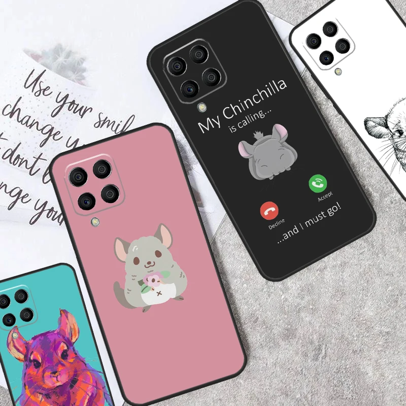 Karikatúra Činchilla pre Samsung Galaxy M21 M31 M51 M12 M32 M52 M30S M20 M13 M23 M33 M53 M14 M34 M54 Kryt