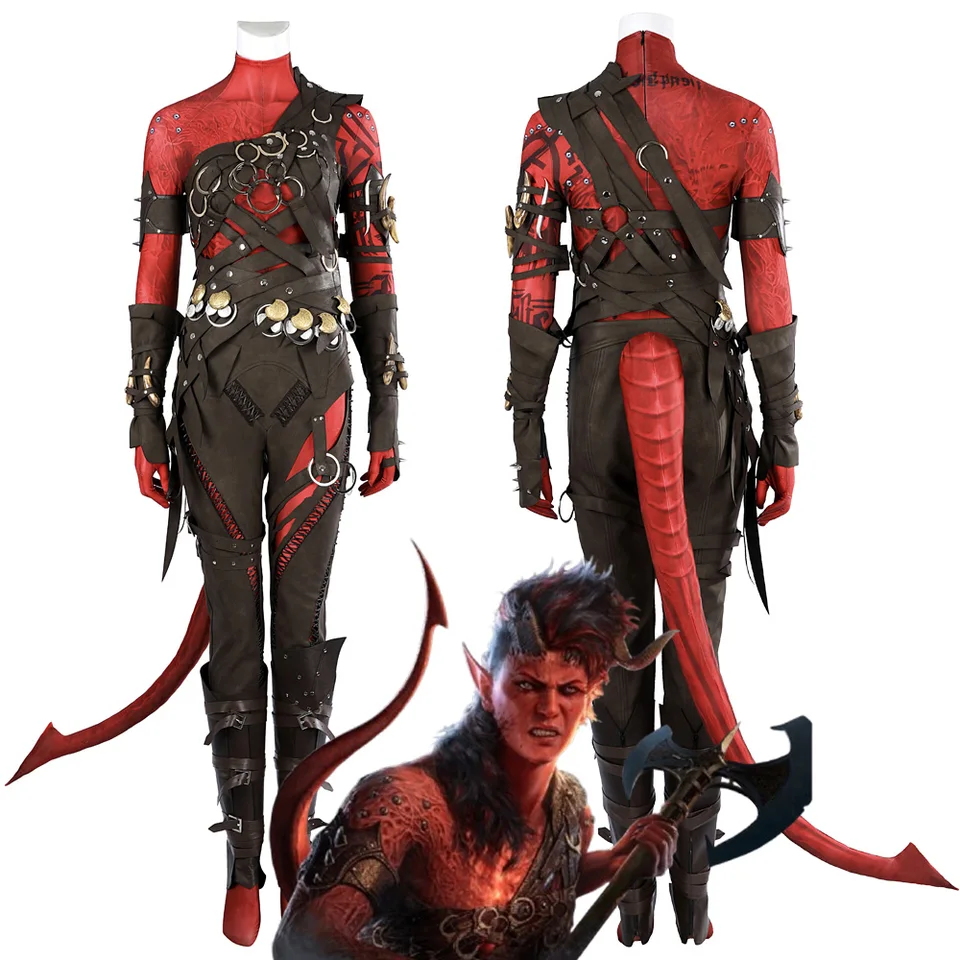 Karlach Ženy Cosplay kostýmy Game Game Gate Balder Fantazia kostýmy Ženy Lady Roleplay maskovanie dospelých