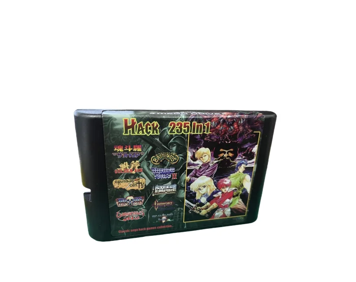 Karta Multi 235 in 1 Games pre SEGA Megadrive Retro Console