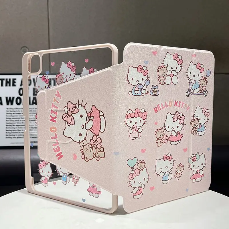 Kartoon Hello Kitty puzdro pre iPad Mini 6 8,3 vzduchu 1 2 3 4 5 Pro 11 2018 Inch 7/8/93
