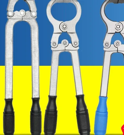 Kastračné kliešte zvierat pre ošípané, kravy, ovce, nehrdzavejúcu oceľ, bez krvi