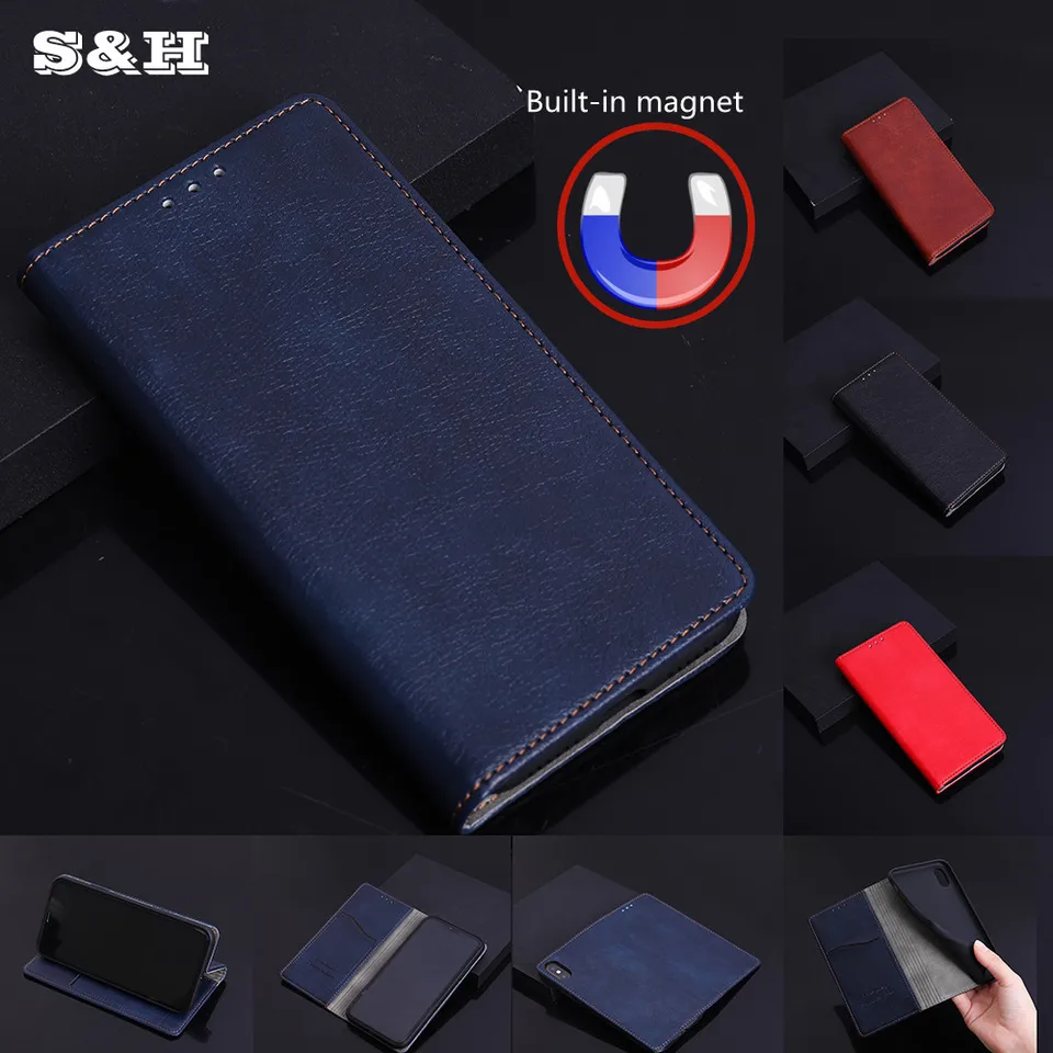 Kastíva kože pre peňaženku pre Xiaomi mi Poznámka 10 CC9 CC9E Black Shark 1 2 9 8 Pro Se A1 A3 A2 Lite Mix 3 2s 2 Play Poco F1 Cover Case Case